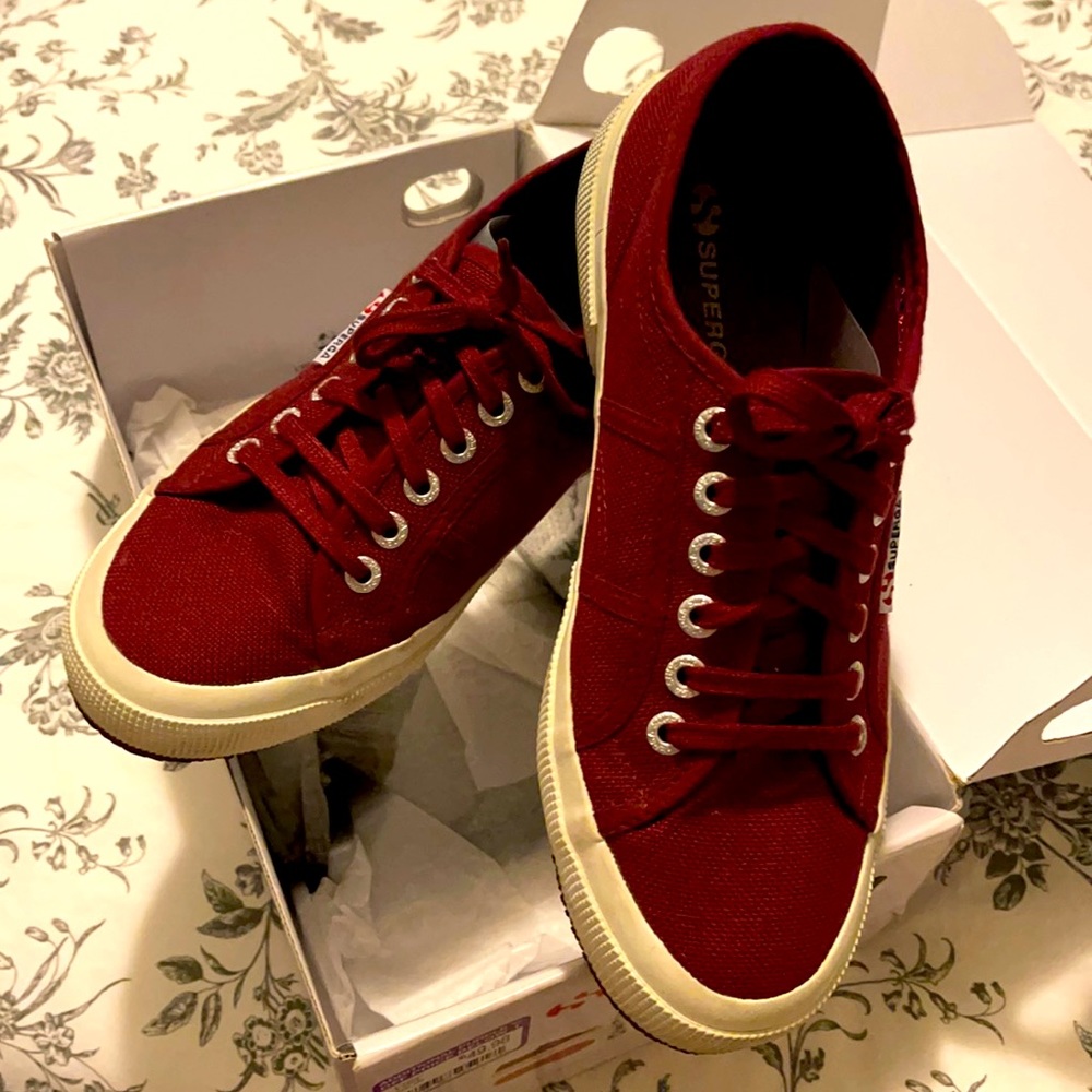 Superga Cotu Classic Dk. Bordeax 6.5USM 8USW ER 39